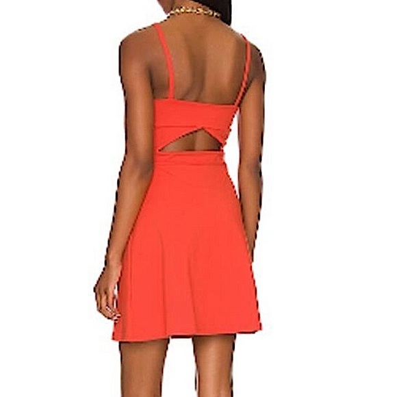 SUSANA MONACO X CUTOUT A-LINE DRESS BLACK SIZE MEDIUM NWT - Picture 8 of 9